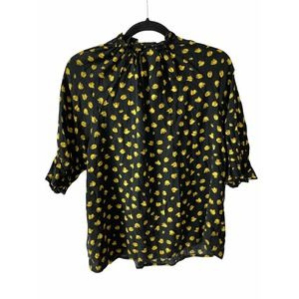 Who What Wear Floral Print Blouse